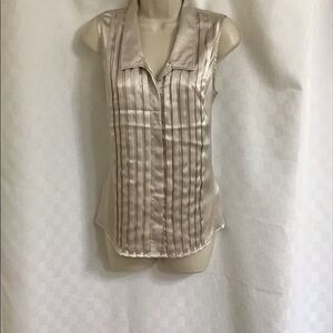 Banana Republic gold shirt